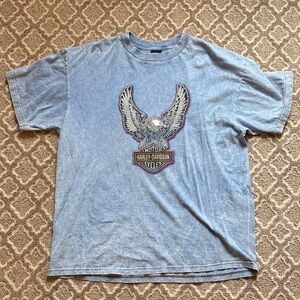 Harley-Davidson XL Light Blue Tee